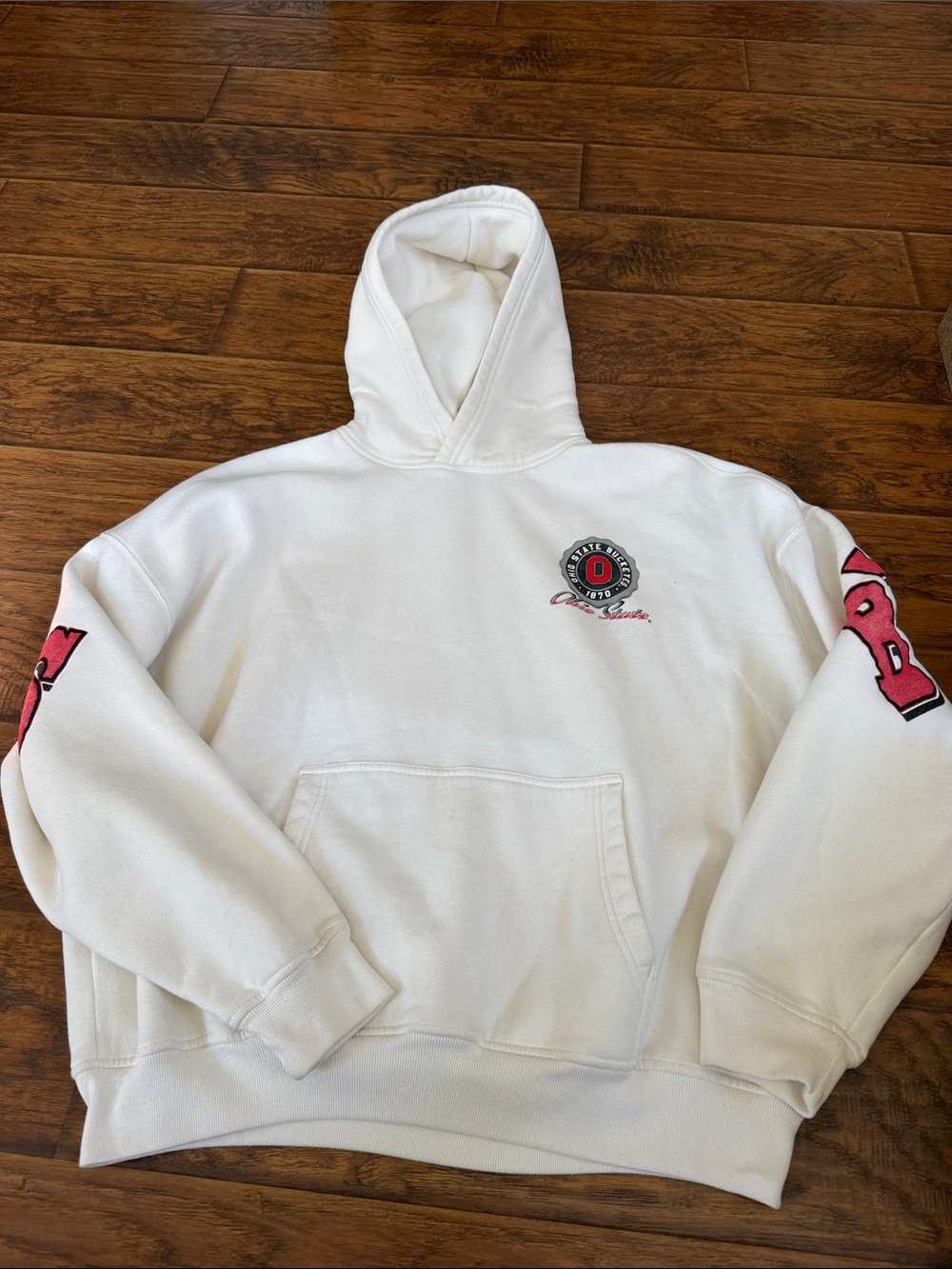 Hollister Ohio State boxy fit hoodie